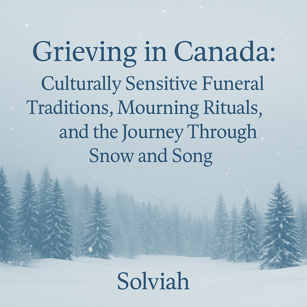Grieving in Canada: Culturally Sensitive Funeral Traditions, Mourning Rituals, and the Journey Through Snow and Song