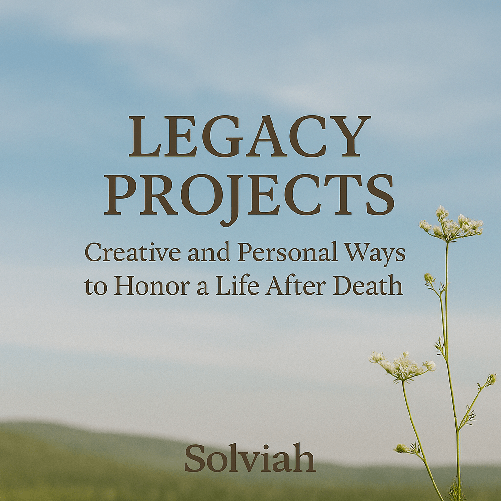 🌿 Legacy Projects: Creative and Personal Ways to Honor a Life After Death