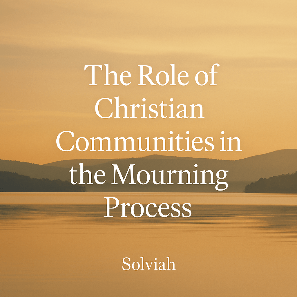 The Role of Christian Communities in the Mourning&nbsp;Process