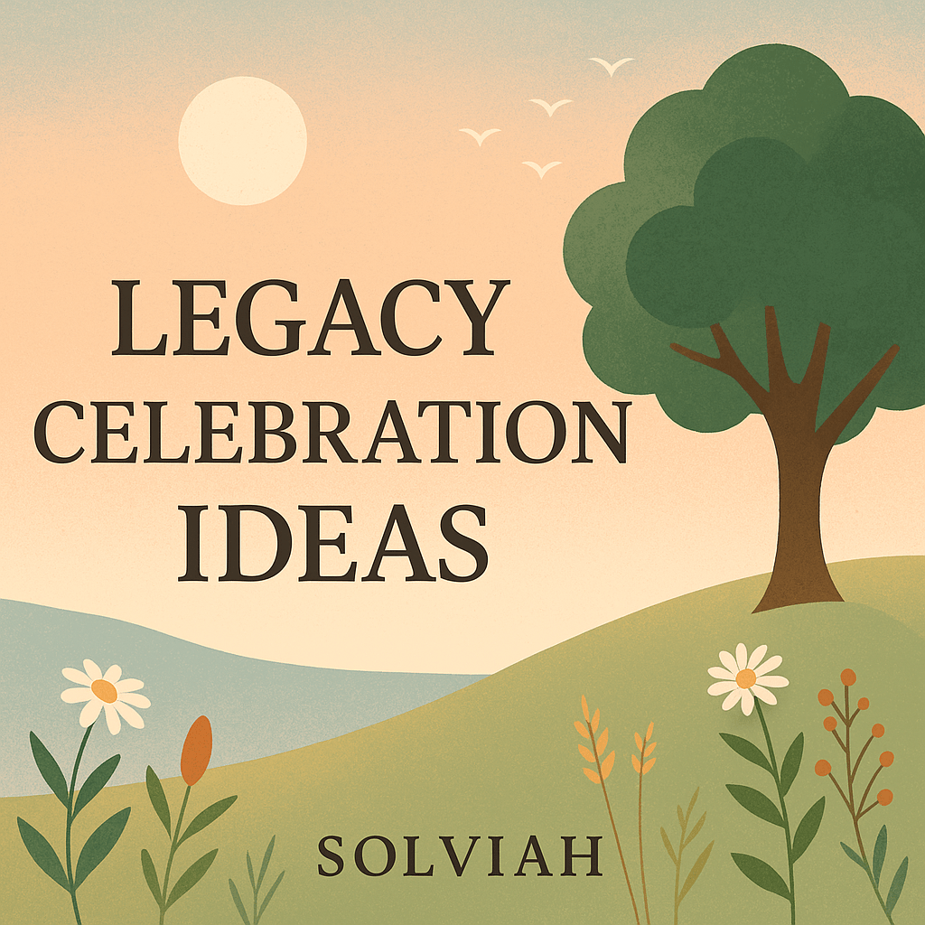 Legacy Celebration Ideas: Honoring a Loved One Meaningfully