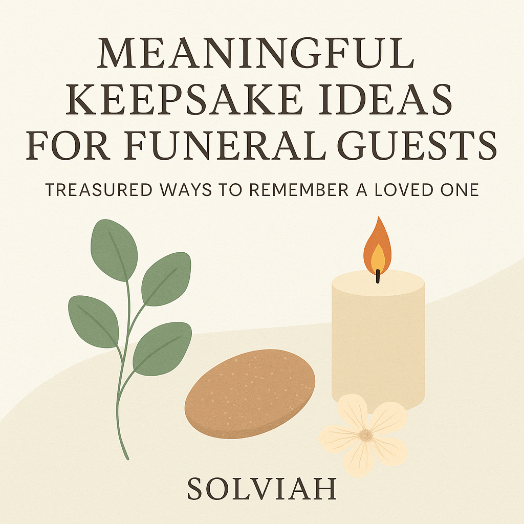 Meaningful Keepsake Ideas for Funeral Guests: Treasured Ways to Remember a Loved One
